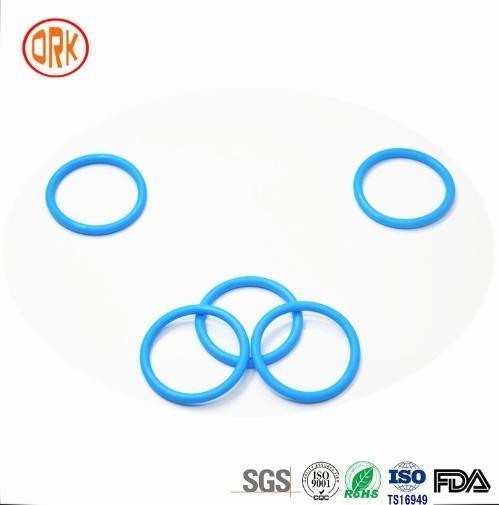 Dấu ấn silicone O Ring tùy chỉnh Kháng ăn mòn 0,5 - 1000mm Dấu ấn Nbr Vật liệu IATF