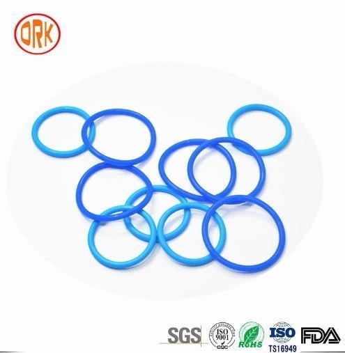 Dấu ấn silicone O Ring tùy chỉnh Kháng ăn mòn 0,5 - 1000mm Dấu ấn Nbr Vật liệu IATF
