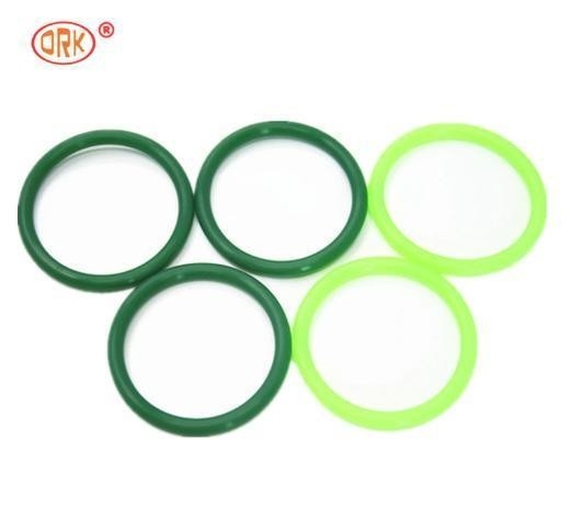 Green Good Elongation Seal FDA Wras LFGB Chứng nhận chất lượng thực phẩm silicone O-ring với nhiệt độ -60- 350 độ