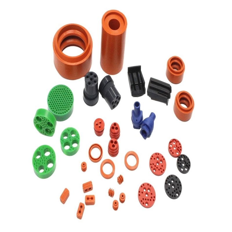 Các bộ phận silicone loại thực phẩm y tế trực tiếp với độ cứng 20-90 Shore A