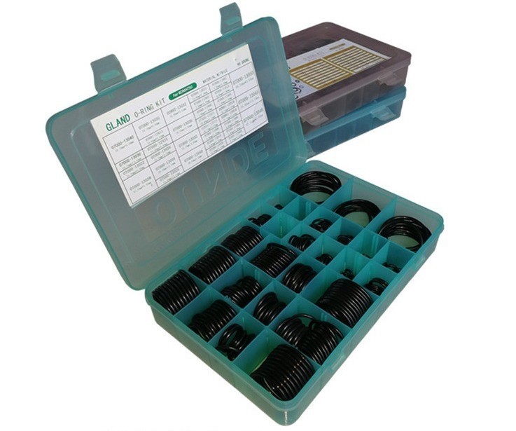Thư ký bền chuyên nghiệp NBR cao su O-Ring Kit Seal Box Set cho công nghiệp