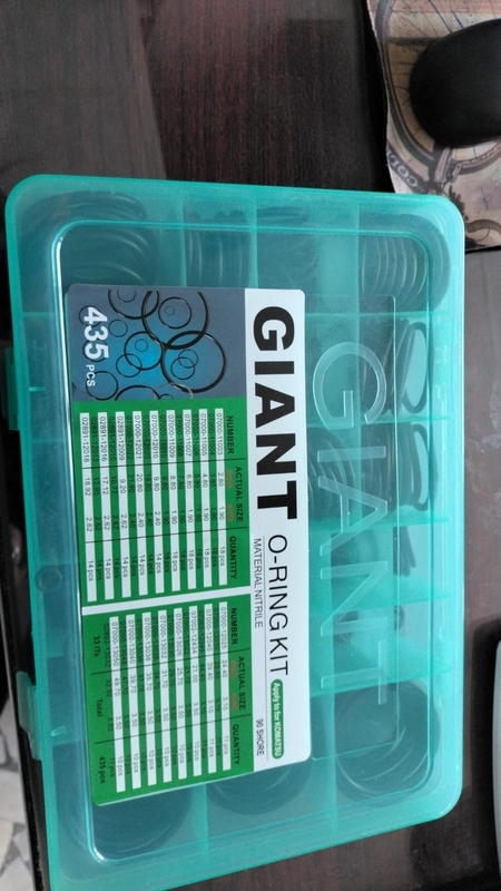 Thư ký bền chuyên nghiệp NBR cao su O-Ring Kit Seal Box Set cho công nghiệp