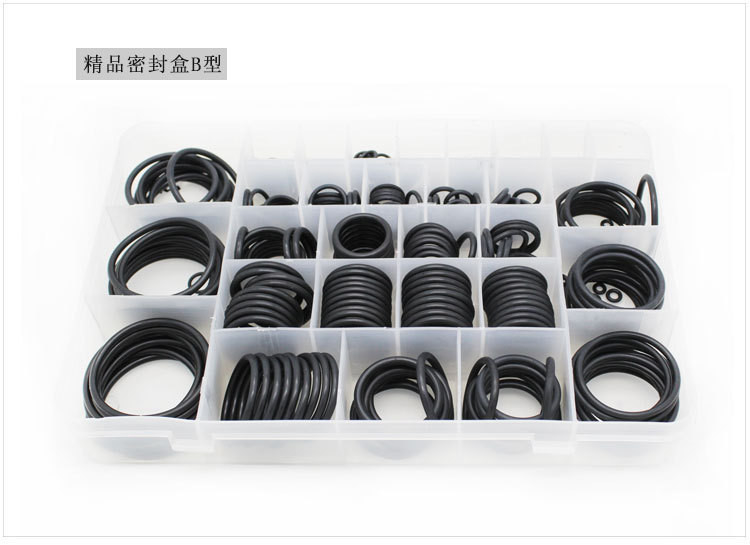 Thư ký bền chuyên nghiệp NBR cao su O-Ring Kit Seal Box Set cho công nghiệp