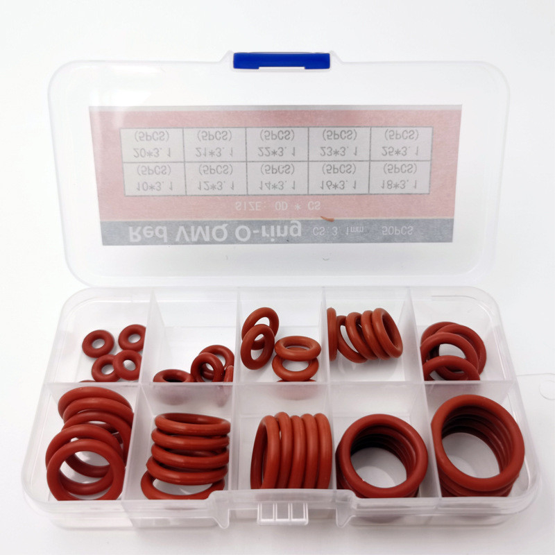 NBR 90 Gum O-Ring Seal Kit Box Set cho OEM / ODM hiệu quả và tiêu chuẩn chấp nhận được