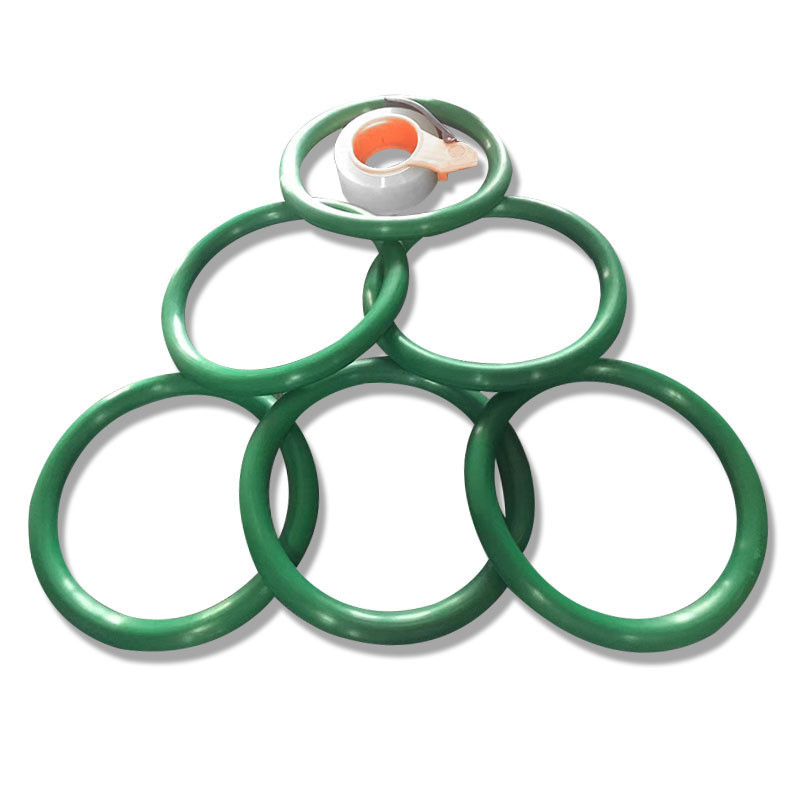 VMQ FKM FPM Valve Goma Seal Green Waterproof O Rings Seal For Multi-Purpose Airtight