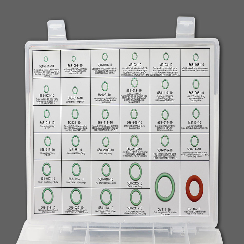 ORK 382pcs/386pcs/407pcs/408pcs Fkm hoặc Nbr Lốm O-Ring Seal Box/Kit for Sealing