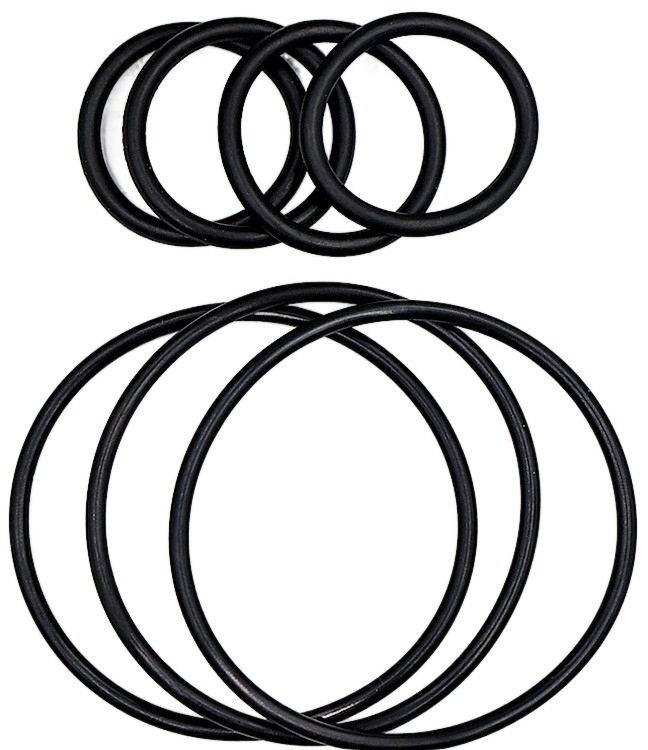 20-90 Khẳng cứng cao su O Ring cho công nghiệp trong NBR HNBR EPDM FKM Aflas và FFKM