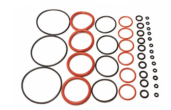 Vòng O-Ring silicone với dịch vụ cắt tùy chỉnh và vật liệu NBR/FKM/EPDM chống nhiệt