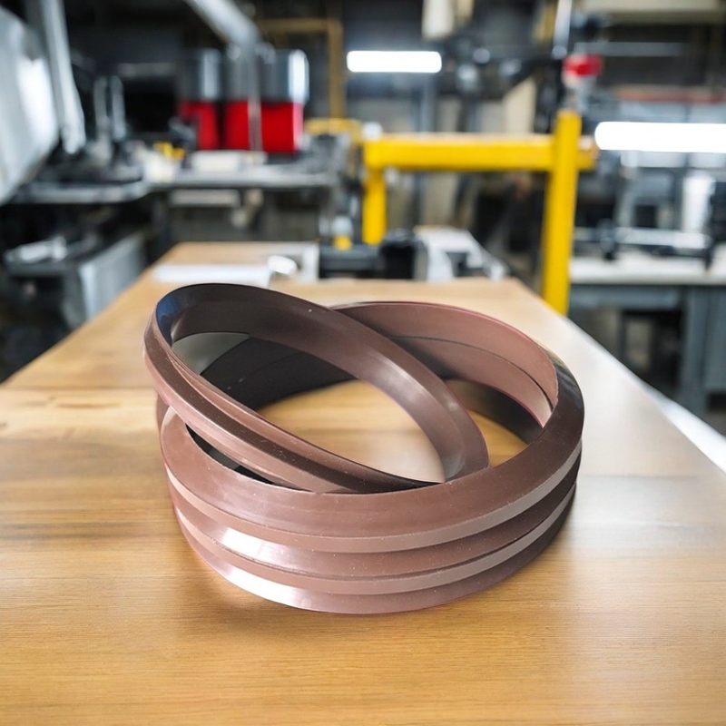 Kiểm tra 100% Kiểm tra Va loại bảo vệ nước NBR / FKM V-Ring Goma Seal để niêm phong