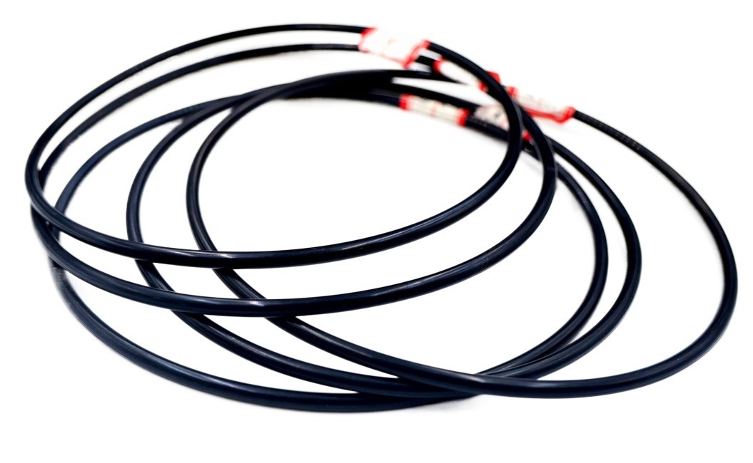 30-90 Shore A EPDM/NBR/FKM/Silicone Colored Big Fluoro O-Ring Seal cho máy nén không khí