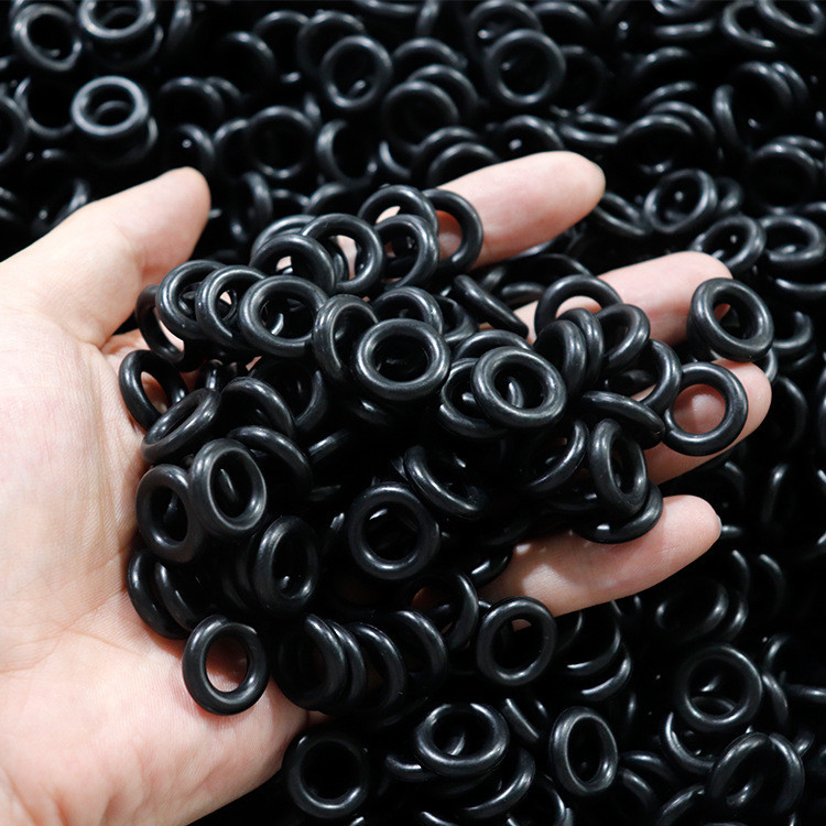 Định dạng vẽ 3D / 2D NBR vật liệu ORK 70 Shore A Black Rubber Silicone O-Ring Seal Seal