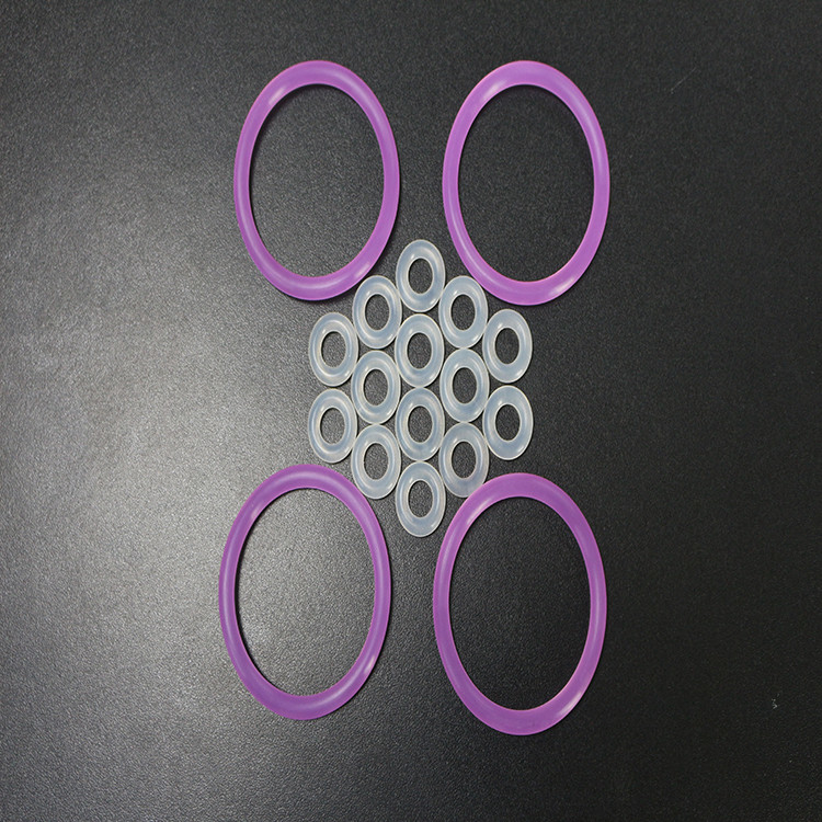 6mm * 1.8mm 70 Shore silicone O Ring cung cấp màu sắc tùy chỉnh cho niêm phong cao su chống nước