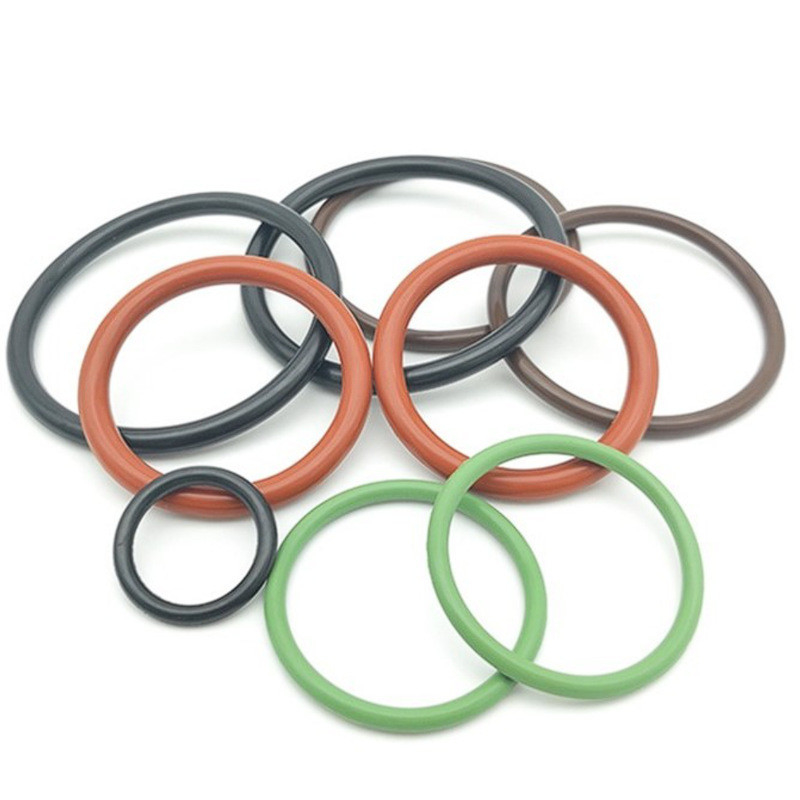 Màu tùy chỉnh ORK mẫu miễn phí thủy lực NBR FKM EPDM VMQ cao su O nhẫn để niêm phong