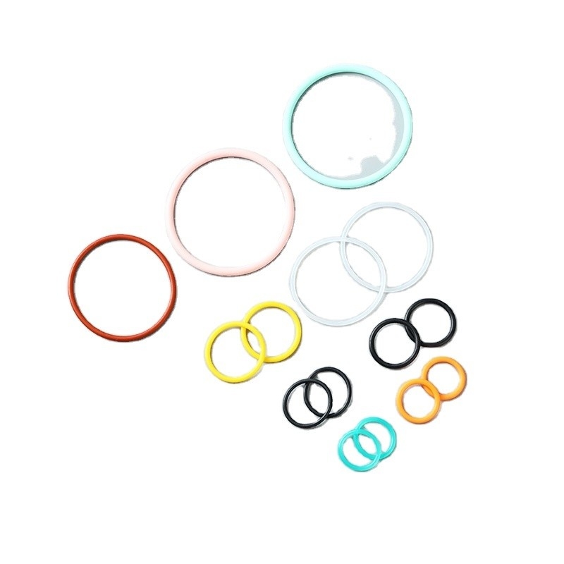 Màu tùy chỉnh ISO9001 được chứng nhận cao su O Ring Seal NBR FKM FPM EPDM Silicone Nitrile