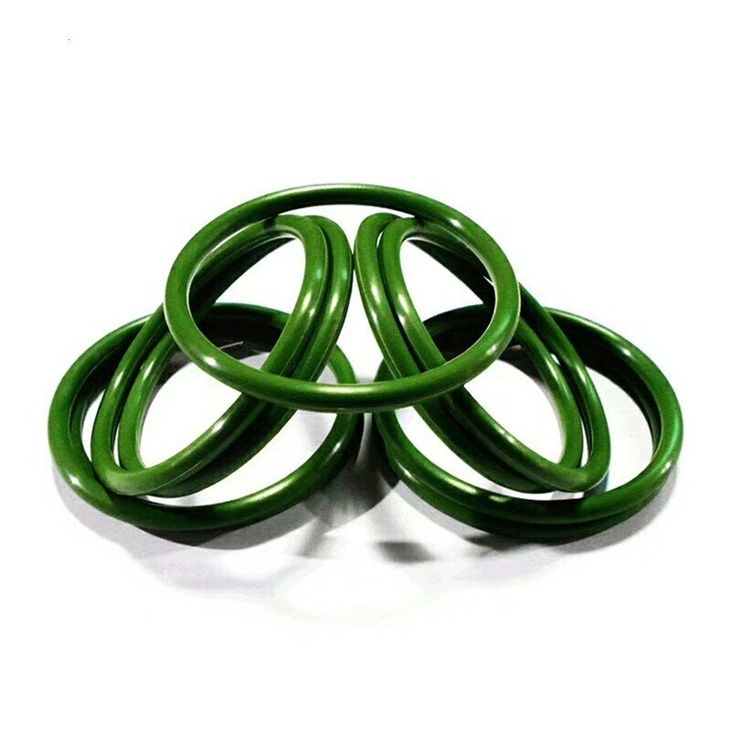 Cao nhiệt độ kháng axit kiềm cao su Fluorine O Ring REACH cao su Gasket cho ống