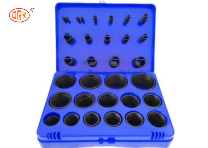 Chống dầu tốt Black NBR 70 Shore A O-Ring Kit Box cho máy đào xi lanh thủy lực