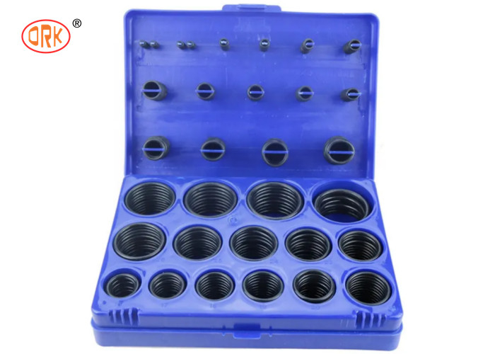 Chống dầu tốt Black NBR 70 Shore A O-Ring Kit Box cho máy đào xi lanh thủy lực