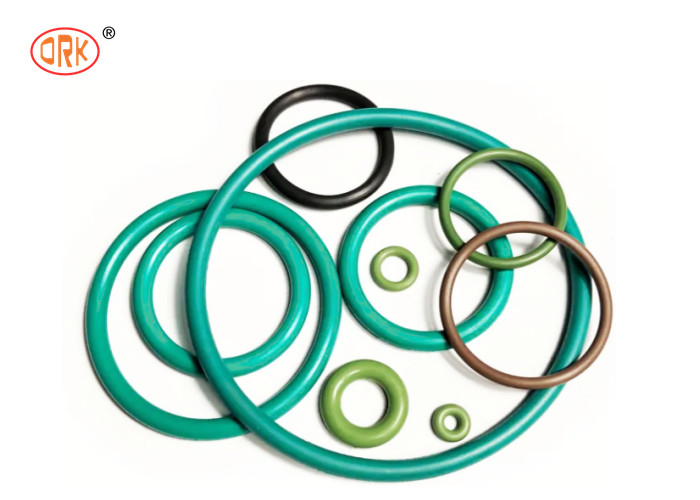 Định dạng vẽ 3D / 2D Green silicone và FKM cao su O-Rings Seal cho các ứng dụng công nghiệp
