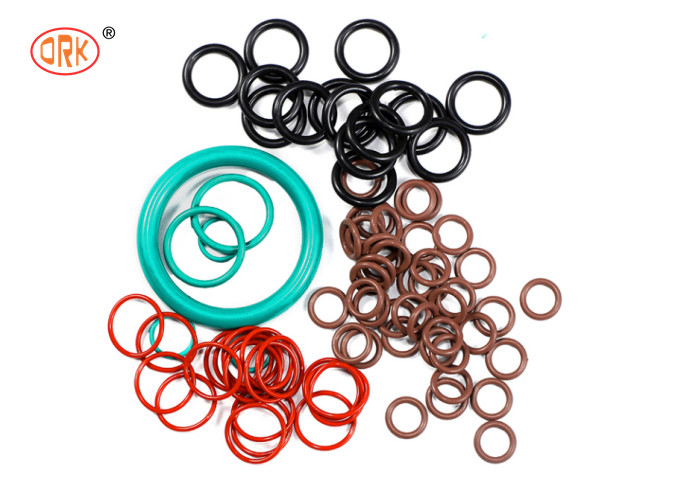 30-90 Shore A Hardness Range NBR/FKM/EPDM O-Ring cho các niêm phong chống nhiệt độ cao