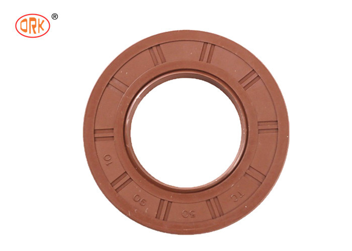 IATF SGS Bơm cao su con dấu tùy chỉnh màu nâu O Ring cao su TC Oil Seal 90 Shore A