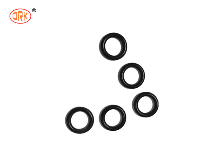 Màu đen cao su Butyl 70 Shore A chống cháy O-ring vật liệu cho ngành công nghiệp thực phẩm