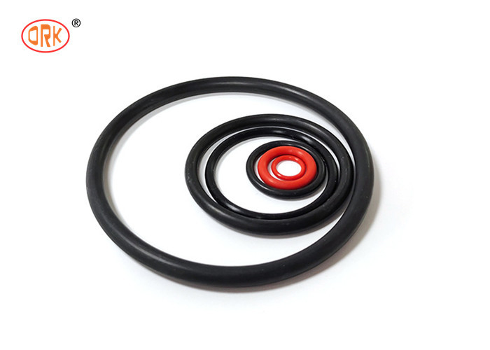 Đỏ Đen Màu tùy chỉnh EPDM Các loại cao su O-Ring vật liệu niêm phong cho các ứng dụng áp suất cao