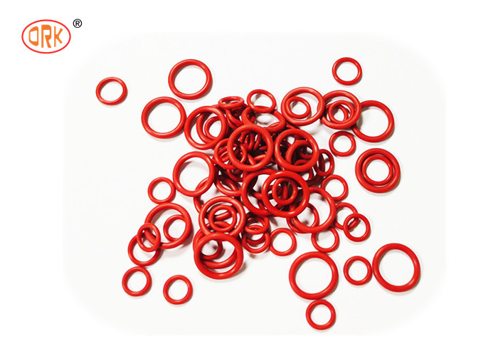 Đỏ Kháng nhiệt độ cao AFLAS O Nhẫn kích thước con dấu trong OEM màu sắc chấp nhận được cho ngành công nghiệp thực phẩm