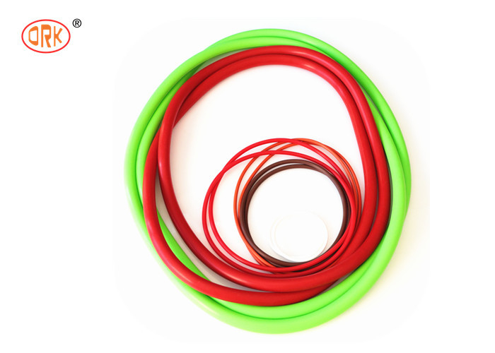 Đỏ Kháng nhiệt độ cao AFLAS O Nhẫn kích thước con dấu trong OEM màu sắc chấp nhận được cho ngành công nghiệp thực phẩm