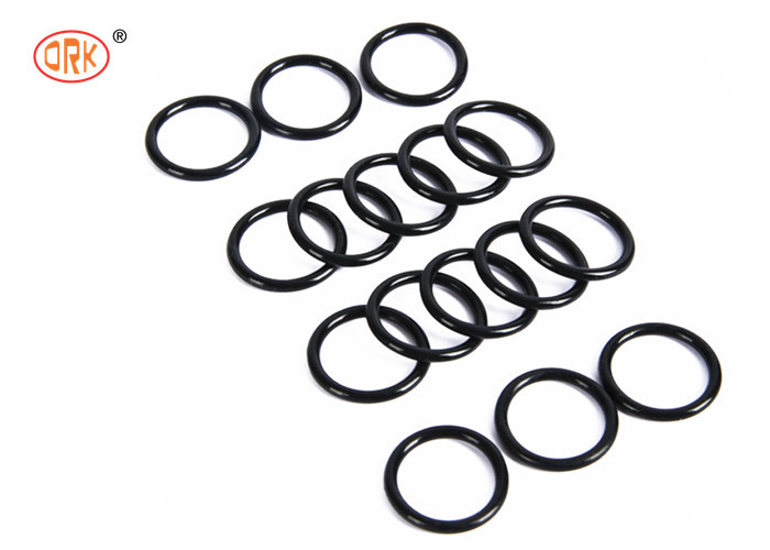 Bấm kín màu đen với kích thước vòng HNBR O được sản xuất từ cao su công nghiệp cấp thực phẩm