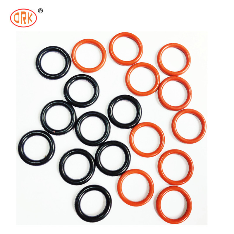 Rohs phù hợp nhựa ống cao su con dấu màu sắc silicone O Ring Epdm vật liệu FKM NBR