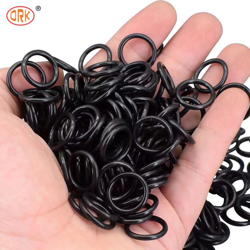 Kích thước số NBR 70 Shore A O Ring bán dẫn Đen Epdm O Ring Seal