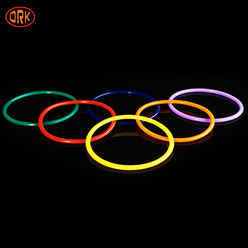 Mini cao su silicone Seal NBR VMQ HNBR EPDM FKM O Ring Seal Màu tùy chỉnh