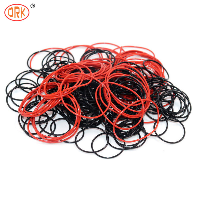 Đỏ Elastomer O Ring EPDM FKM NBR 70 Shore cao su O Ring Silicone High Seals kích thước tùy chỉnh
