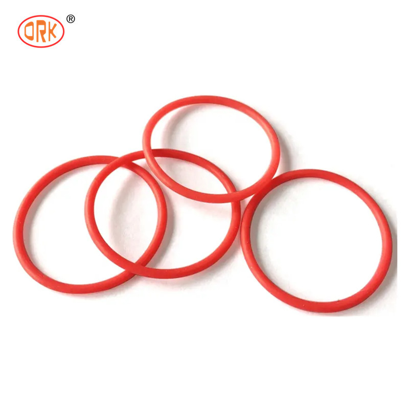Đỏ Elastomer O Ring EPDM FKM NBR 70 Shore cao su O Ring Silicone High Seals kích thước tùy chỉnh