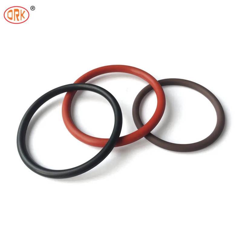 NBR 90 Shore AEM Bơm cao su Seal O Ring Màu tùy chỉnh EPDM FKM Elastomer