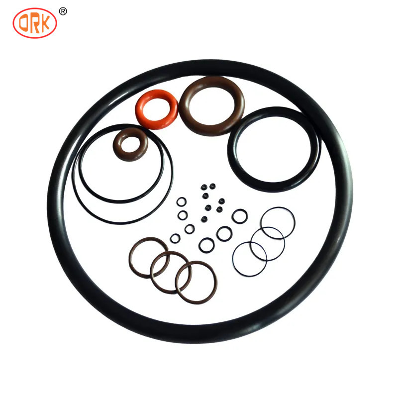 NBR 90 Shore AEM Bơm cao su Seal O Ring Màu tùy chỉnh EPDM FKM Elastomer