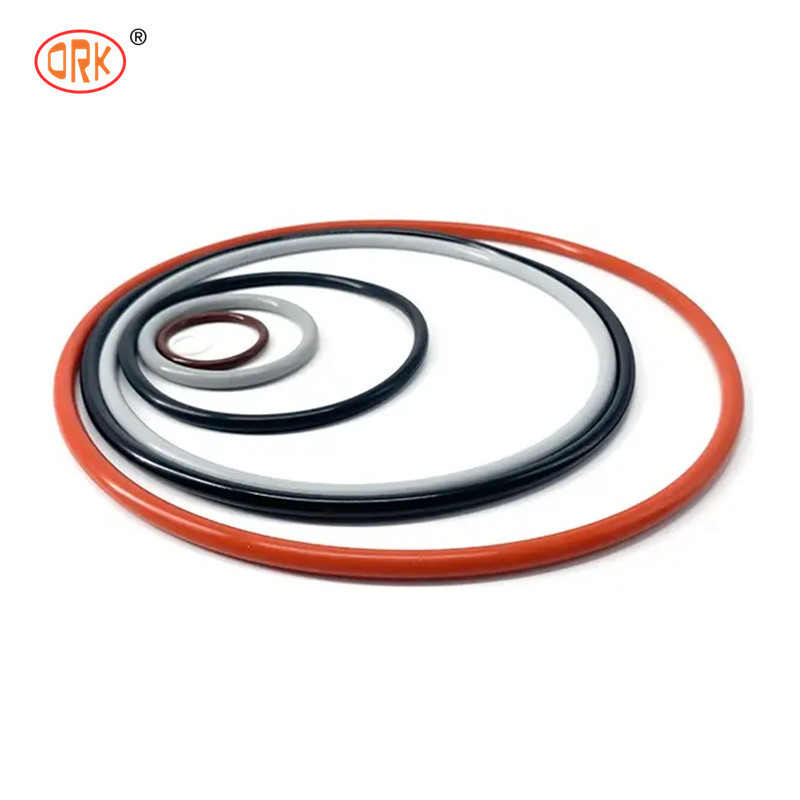 NBR 90 Shore AEM Bơm cao su Seal O Ring Màu tùy chỉnh EPDM FKM Elastomer