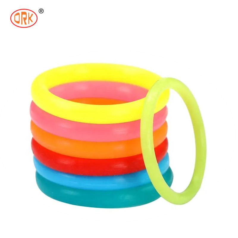 Silicone Elastomer Hình kín bán dẫn cách điện Màu silicone O Ring Seal