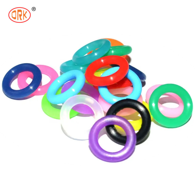 Silicone Elastomer Hình kín bán dẫn cách điện Màu silicone O Ring Seal