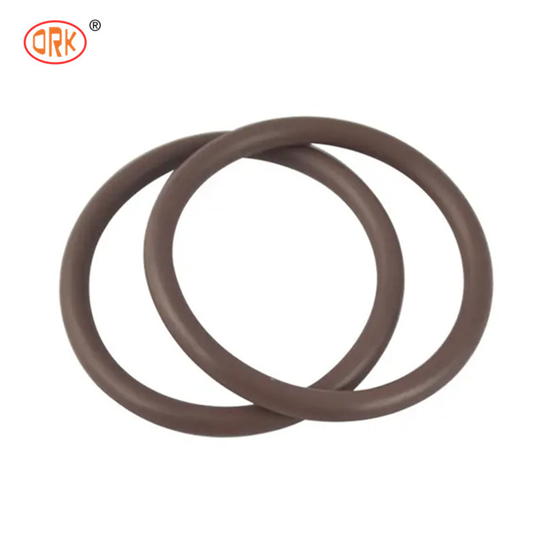 Nhẫn cao su silicone màu nâu EPDM NBR FKM Buna N Nitrile O