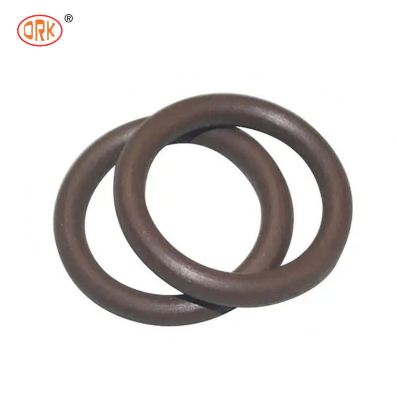 Nhẫn cao su silicone màu nâu EPDM NBR FKM Buna N Nitrile O