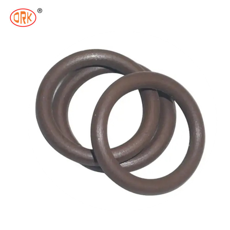 Nhẫn cao su silicone màu nâu EPDM NBR FKM Buna N Nitrile O