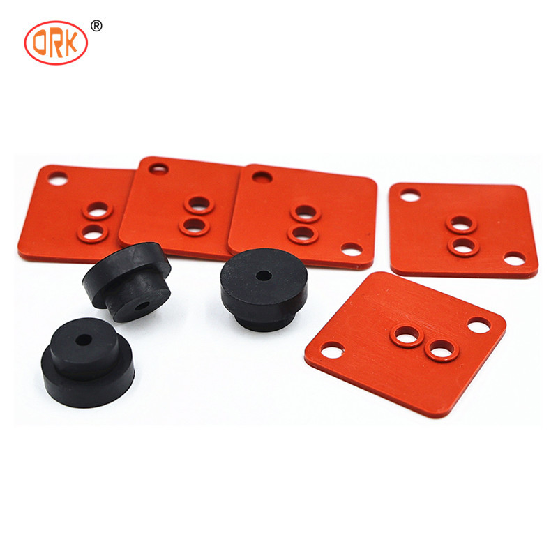 Kích thước tùy chỉnh Silicone Flat O Ring Seal Gasket cao su dày O Ring Seal FDA