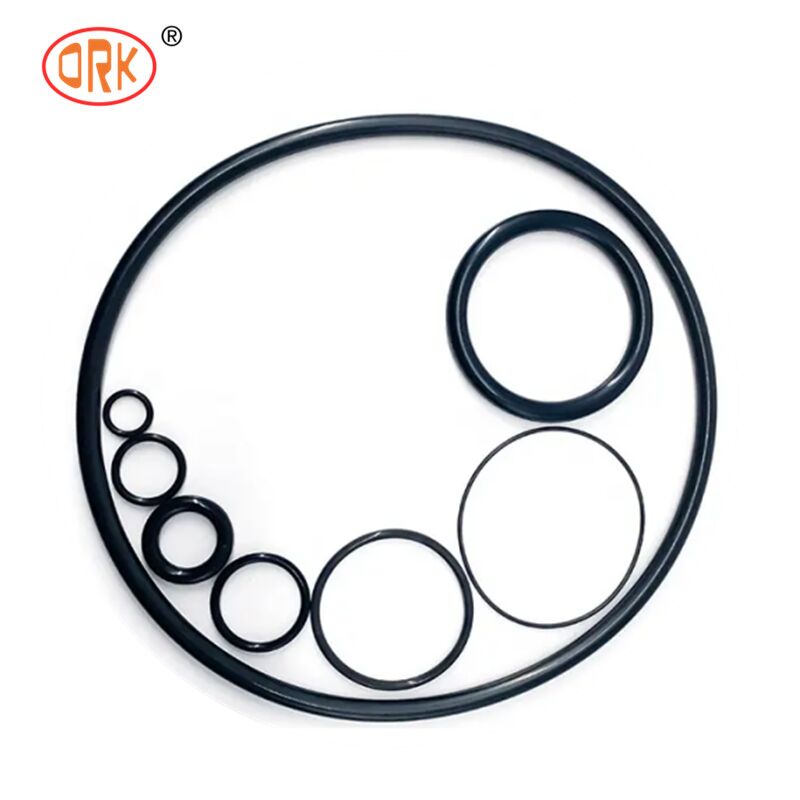 Kiểm tra đầy đủ 0.5mm dày silicone gasket O vòng niêm phong cho các ứng dụng hóa học khác nhau